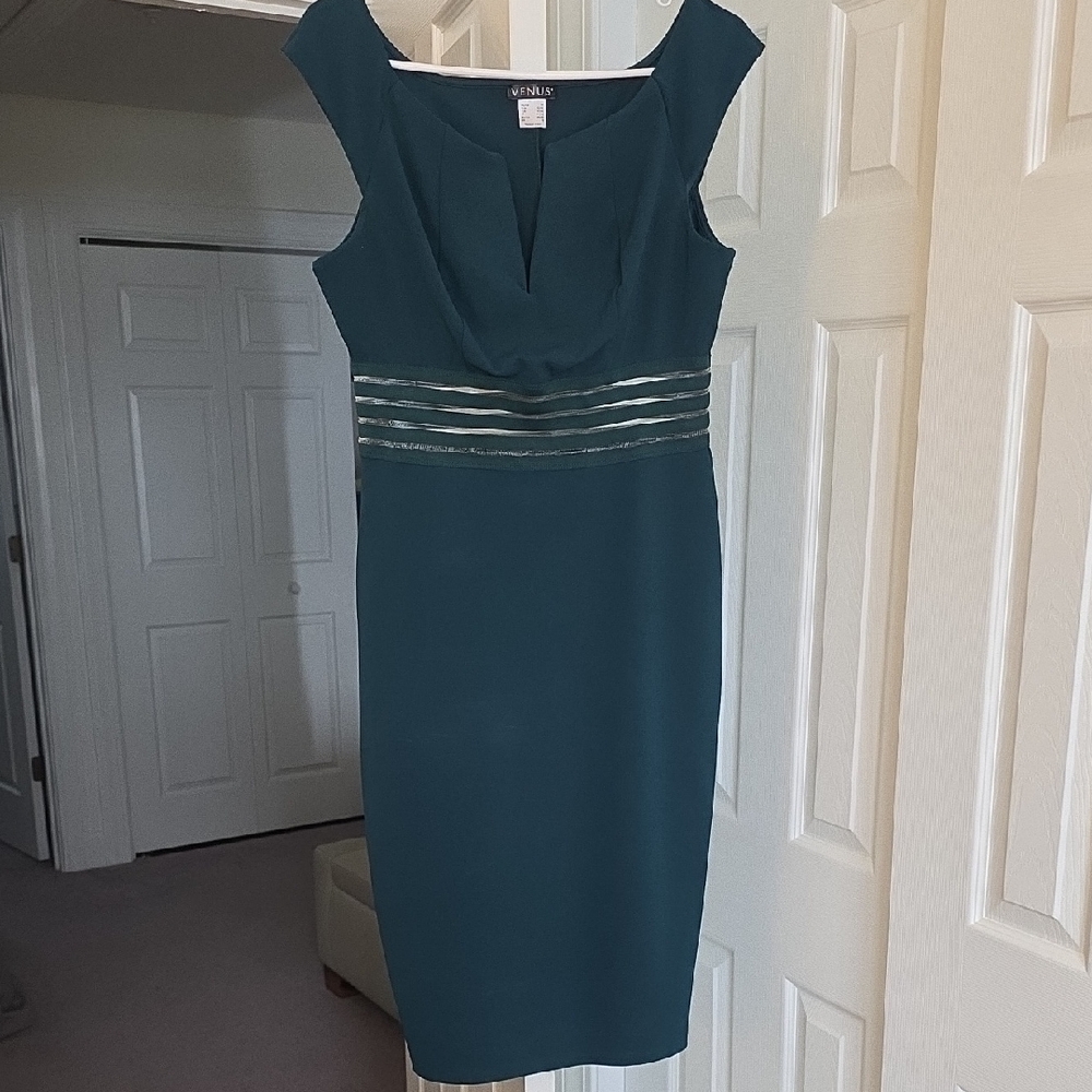 Teal Midi Dress